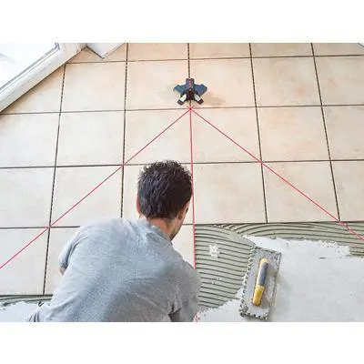 Bosch 65 ft. Laser Square Laser Level for Tile and Square Layout GTL3