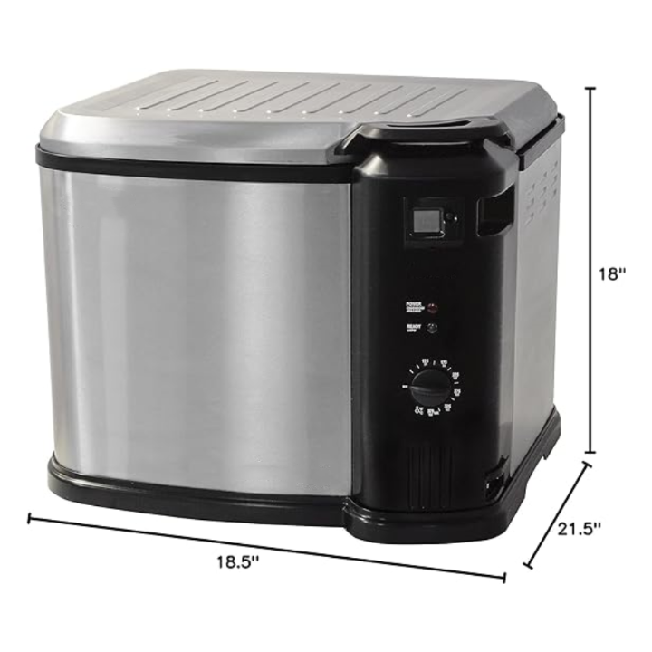 💝Thanksgiving limited time clearance,BUY 1 GET1 FREE 💥Indoor Electric Turkey Fryer, XL