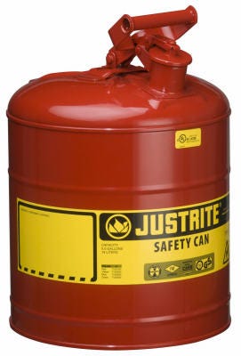 Safety Gas Can Red Metal 5-Gallons