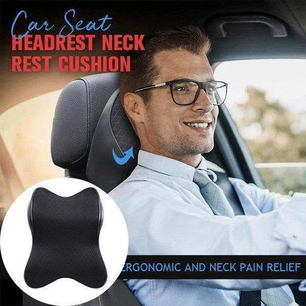 Willstar Universal Auto Car Seat Headrest Neck Rest Cushion Memory Foam Cushion Head Rest Car Headrest Pillow for Travel Support