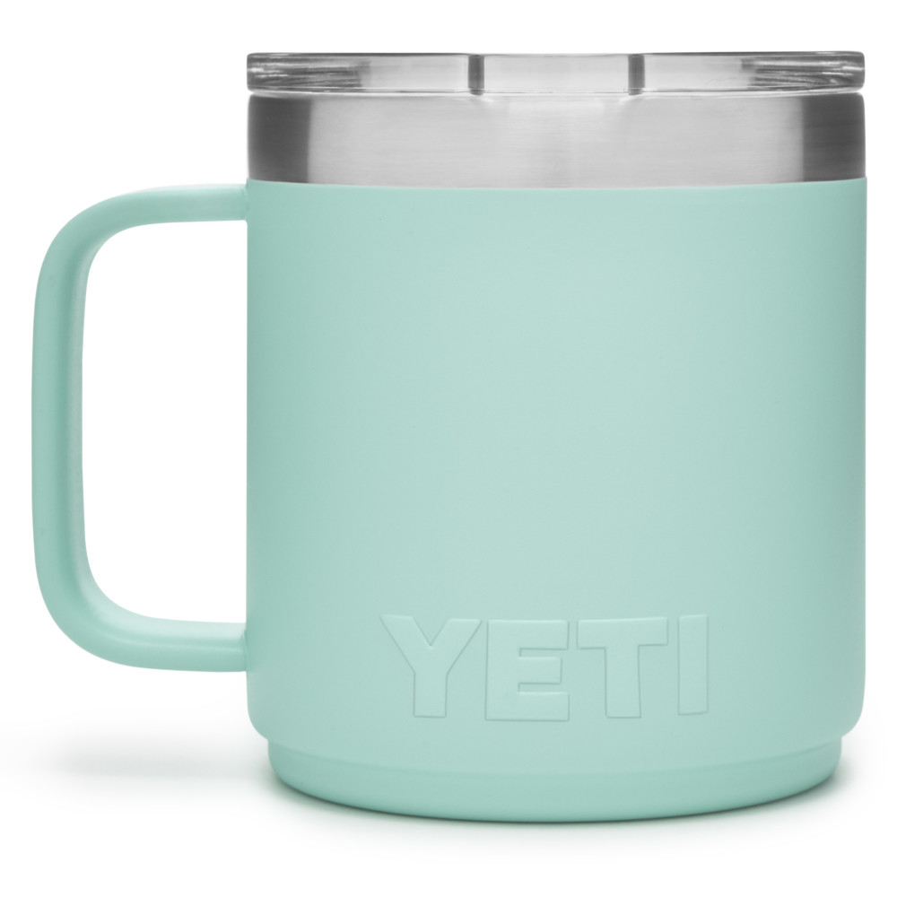 Yeti Rambler Stackable Mug with MagSlider Lid 10oz， Seafoam