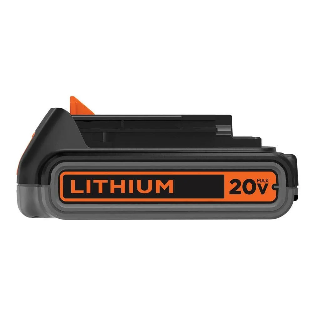 BLACK+DECKER 20V MAX Lithium-Ion Battery Pack 2.0Ah LBXR2020