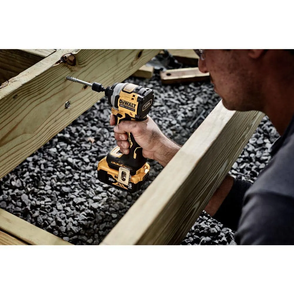 DEWALT ATOMIC 20V MAX Cordless Brushless Compact 1/4 in. Impact Driver (Tool Only) DCF850B