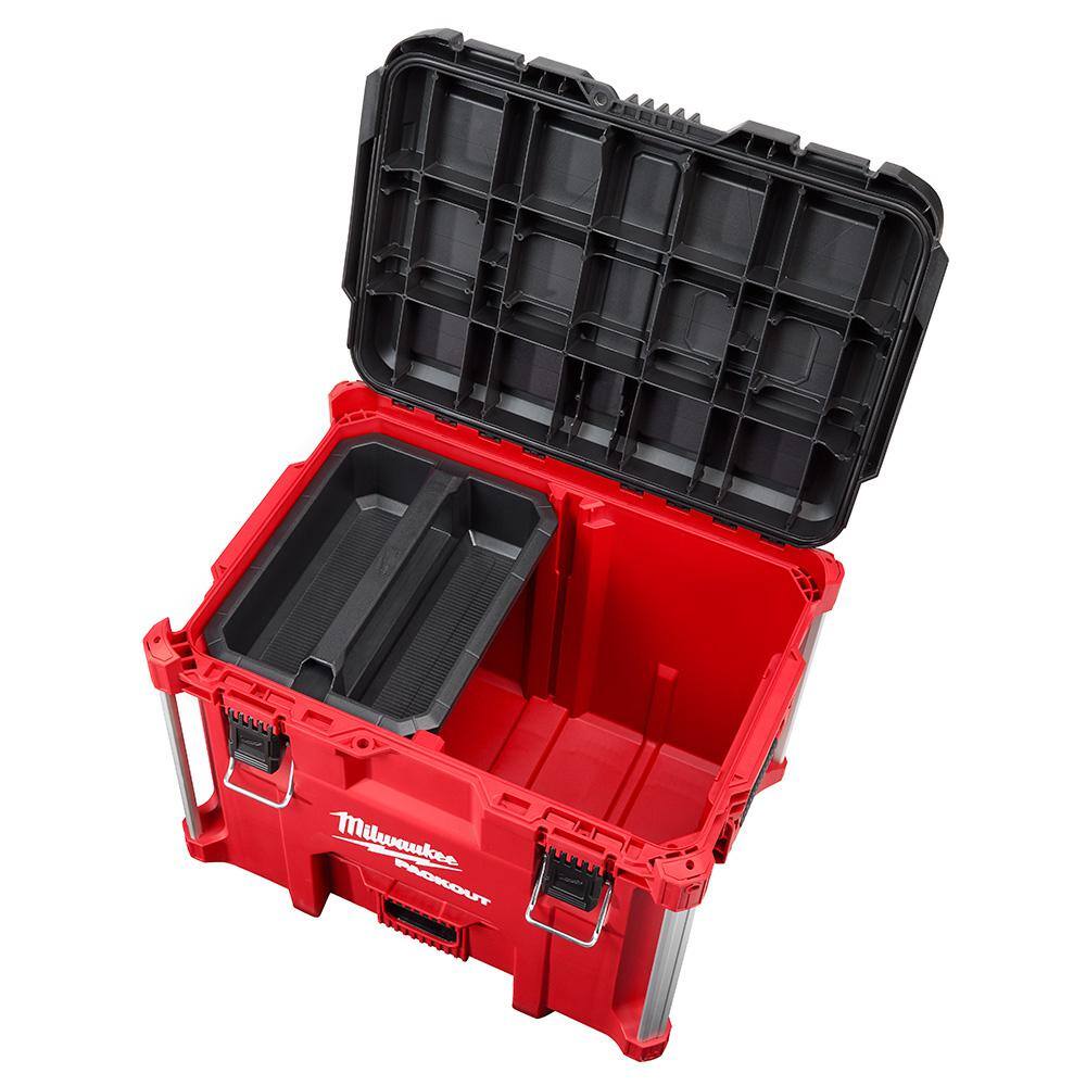 Milwaukee PACKOUT 22 in. 2-Drawer and XL Tool Box