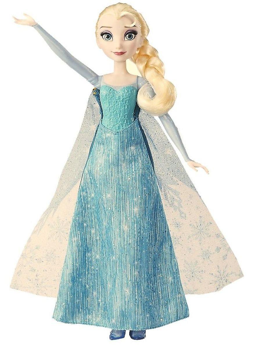 Disney Frozen Frost Royal Reveal Elsa doll 2i1 dress 30cm