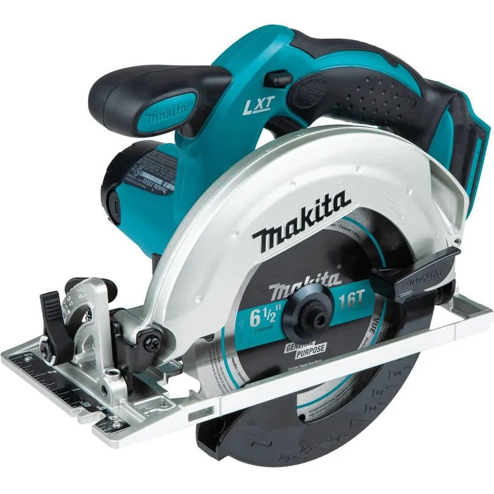 Makita 18V LXT Lithium-Ion Brushless Cordless Combo Kit 5.0 Ah (2-Piece) with bonus 18V LXT 6-1/2 in. Lightweight Circular Saw XT288T-XSS02Z