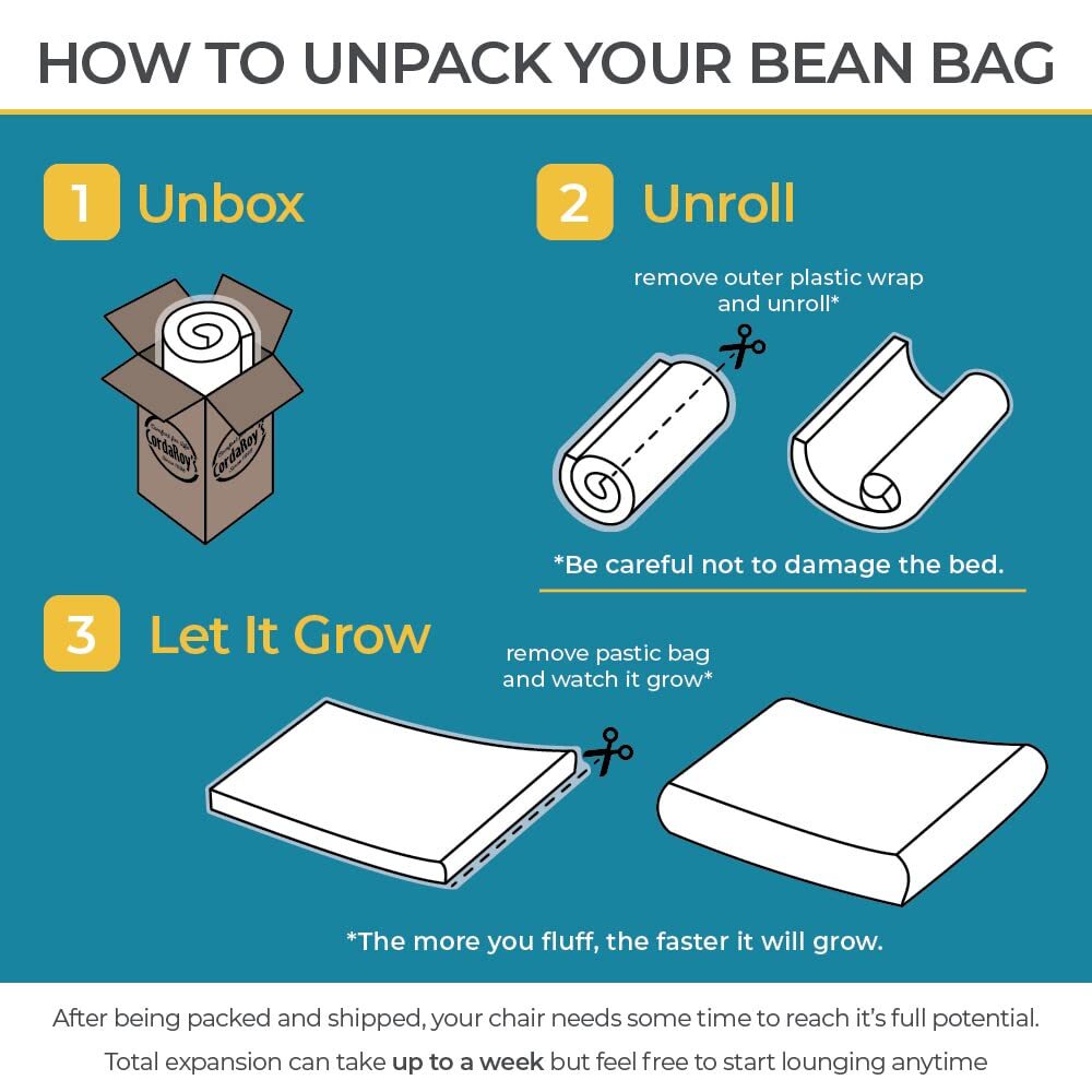 Bean Bag Chair🎉Buy get one free🎉