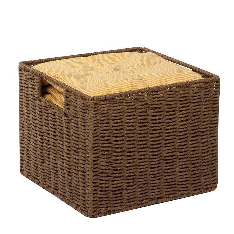 Parchment Cord Storage Crate