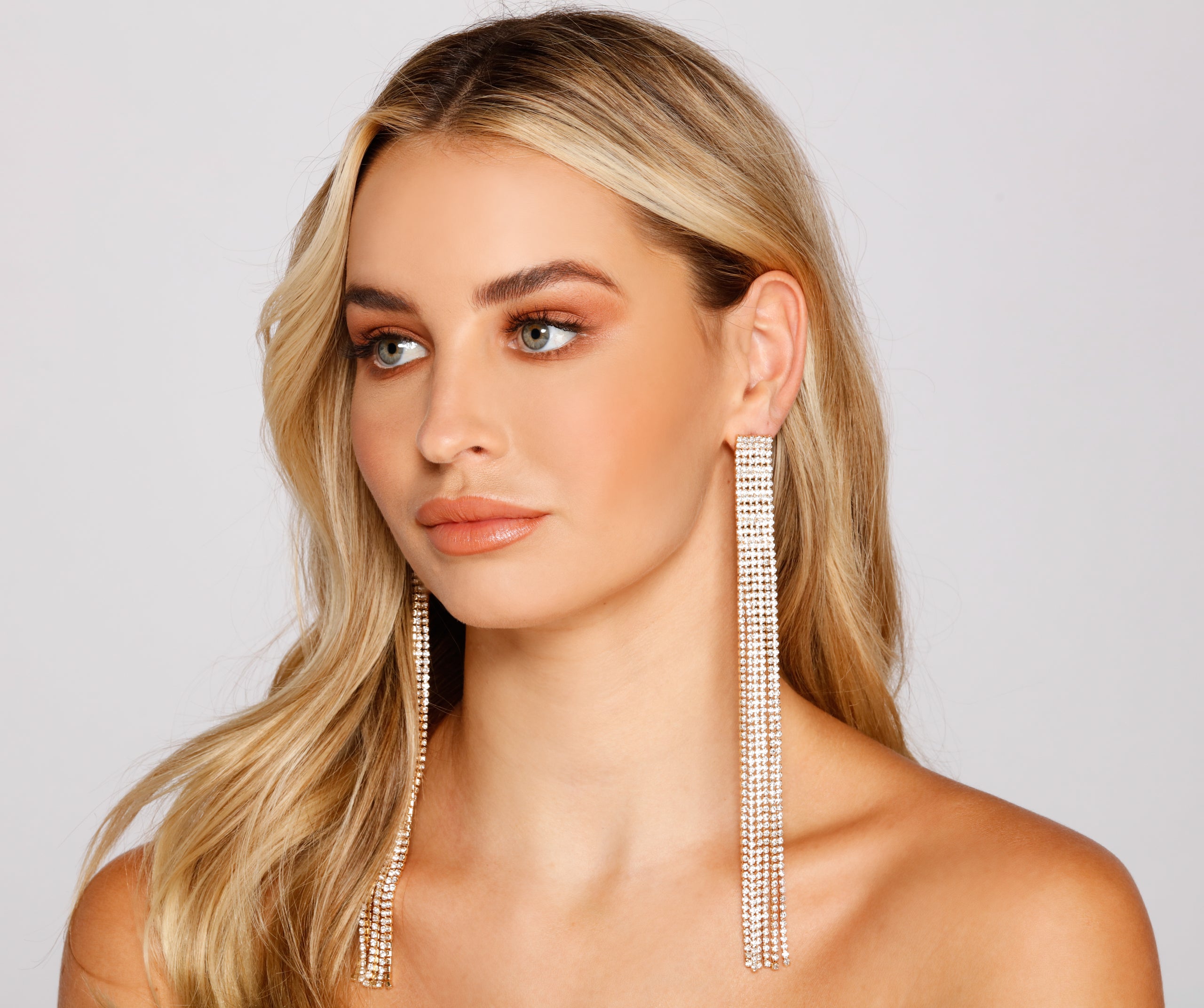 All About The Drama Fringe Earrings