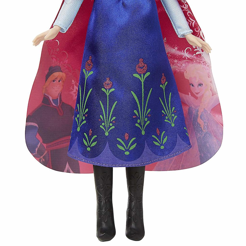 Disney Frozen Anna's Magical Story Cape Doll Frost Docka