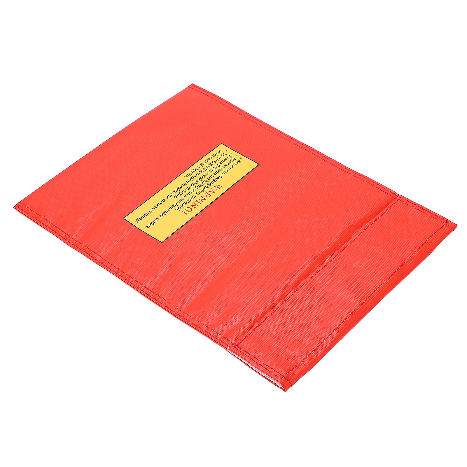 Lipo Battery Explosion Proof Bag Fireproof Lithium Battery Safe Guard Bag For Safe Charging And Storagered
