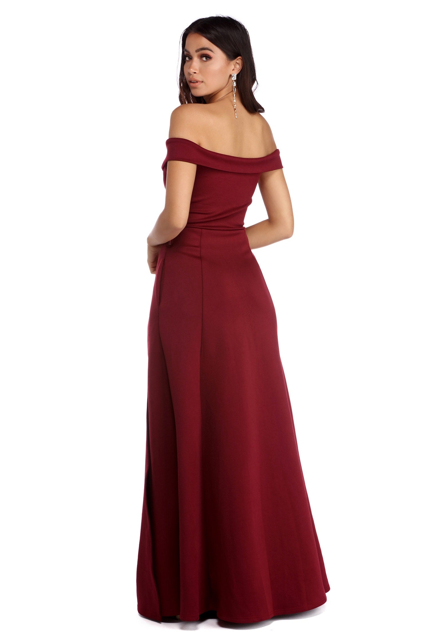 Christine Off The Shoulder Ball Gown