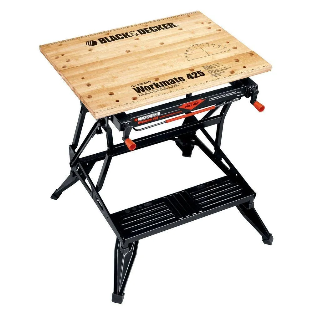 BLACK+DECKER Workmate 425 30 in. Folding Portable Workbench and Vise WM425