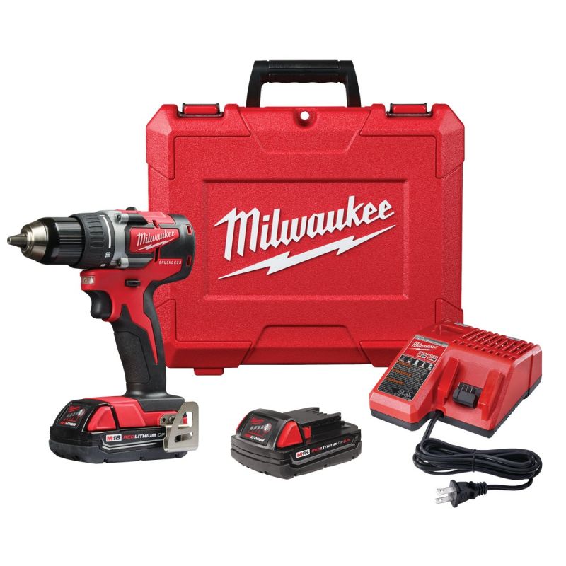 MW M18 Compact Brushless Drill Driver Kit