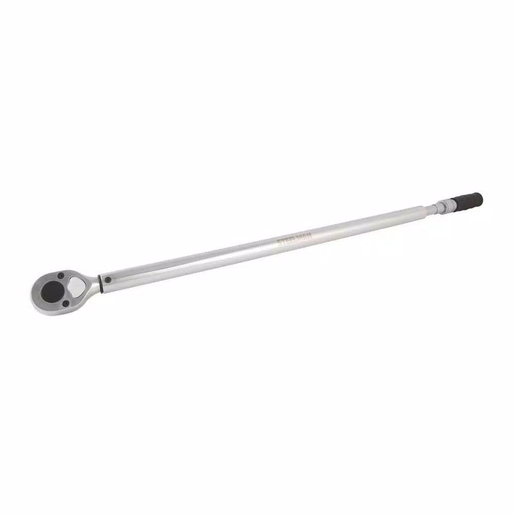 Steelman 3/4 in. Drive 1-Way Micro-Adjustable Torque Wrench and#8211; XDC Depot