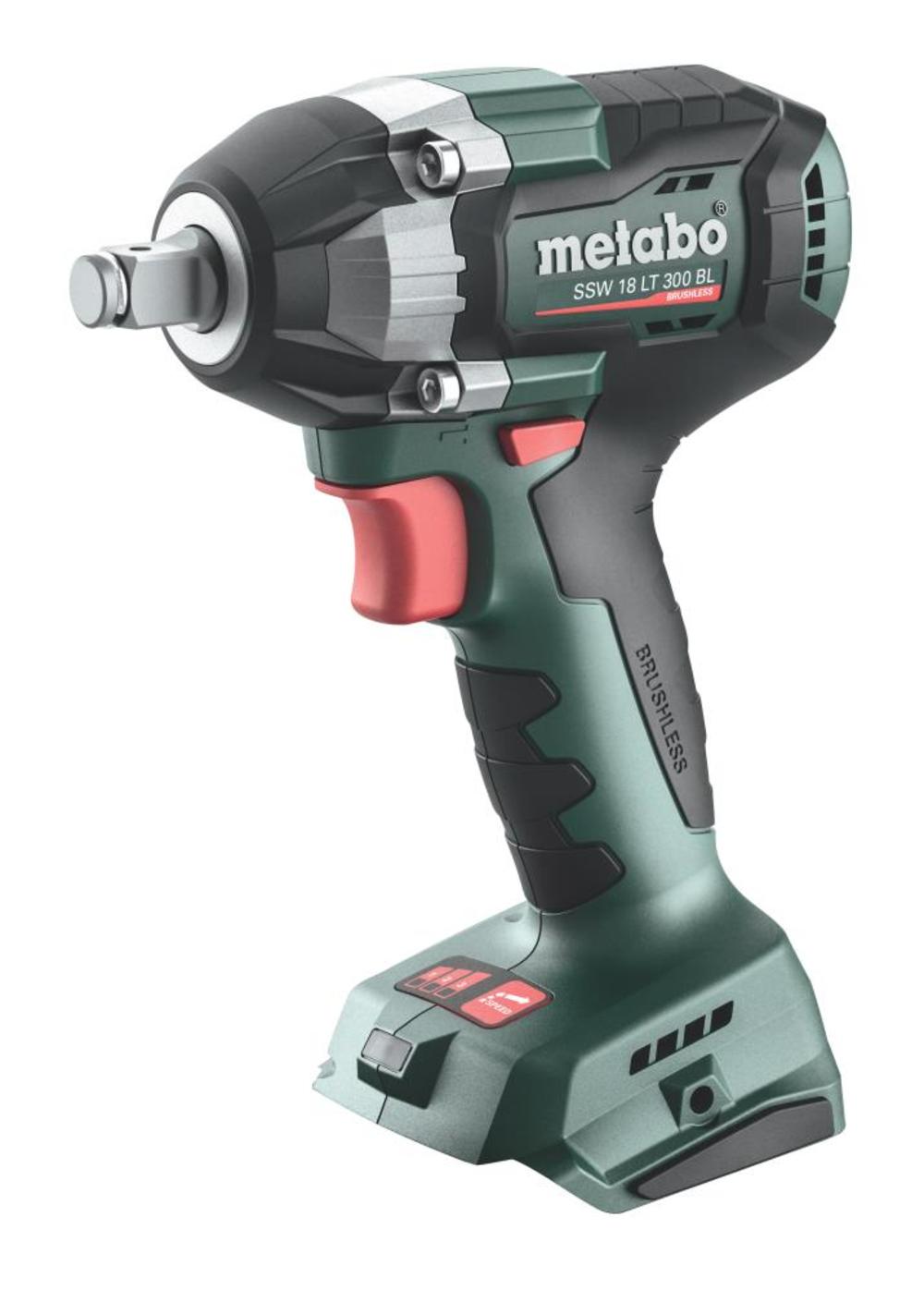 Metabo SSW 18 LT 300 BL 18V 1/2 Square Brushless Impact Wrench Bare Tool