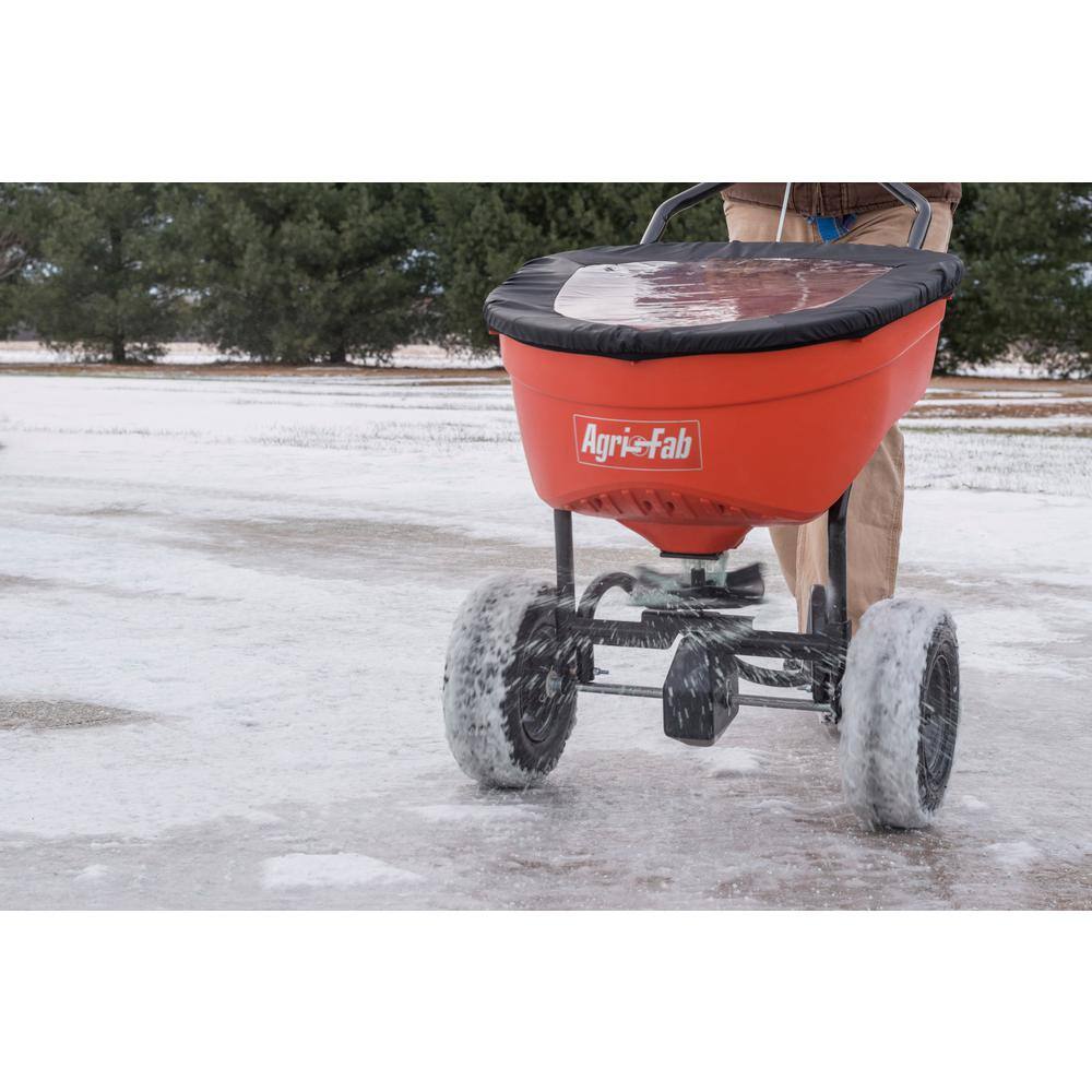 Agri-Fab 45-0548 130 lbs. Capacity Push Salt Spreader with Stainless Steel Axle