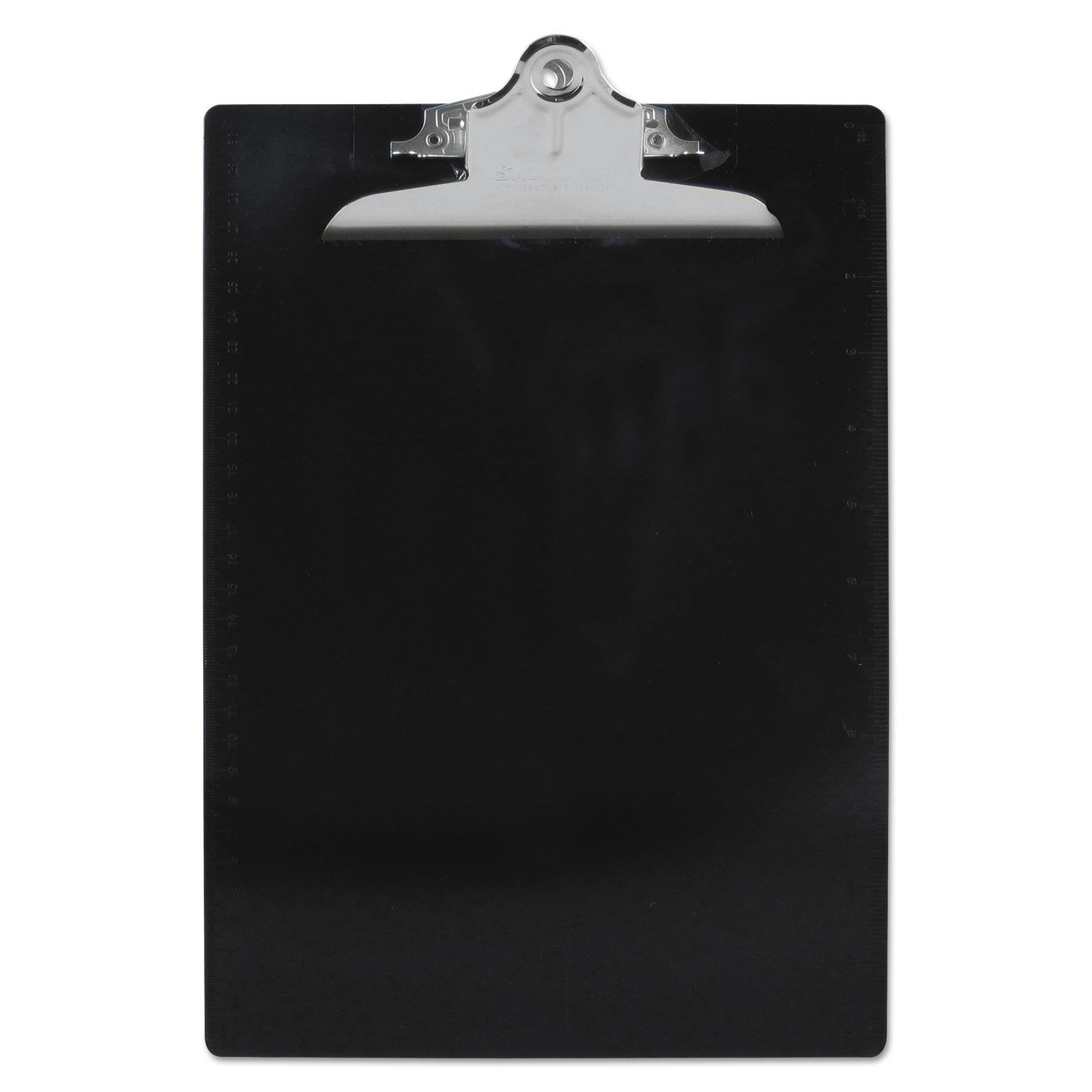 Recycled Plastic Clipboard with Ruler Edge by Saunders SAU21603