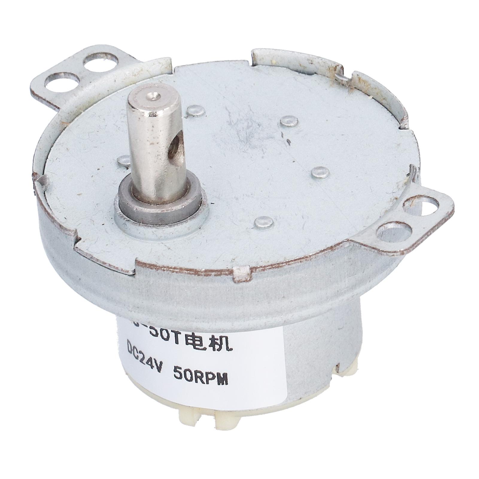 Gear Motor Reduction Geared Box Equipment Industrial Control Supplies 50rpm Dc24v Js50t