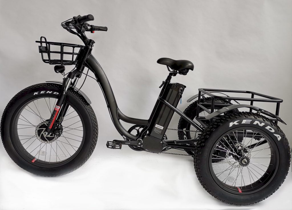 Adult All-terrain Off Road Fat Tire Electric Trike Tricycles