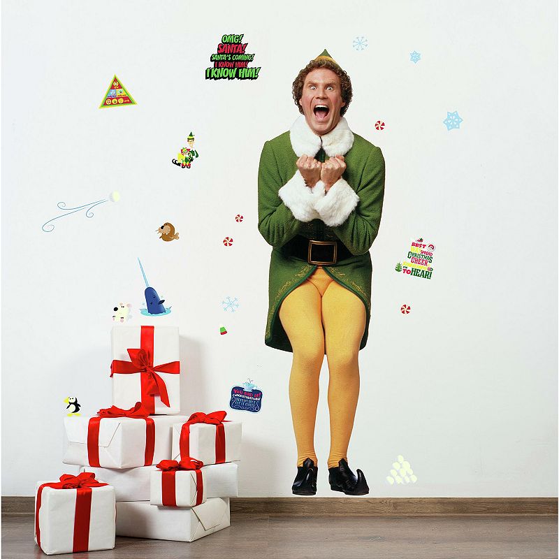 RoomMates Buddy The Elf Peel and Stick Wall Decals