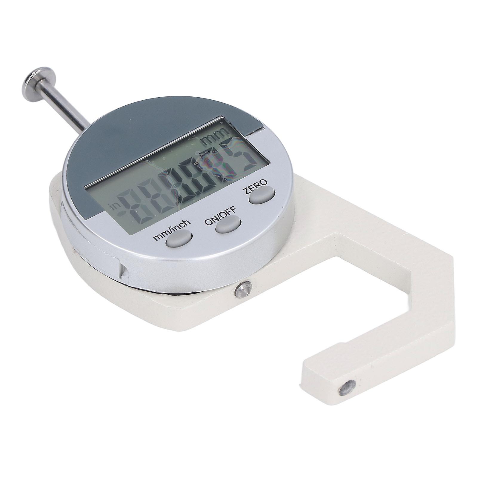 Digital Electronic Thickness Gauge Meter Measuring Tool Mini 0.01mm Thin Metal Micrometer