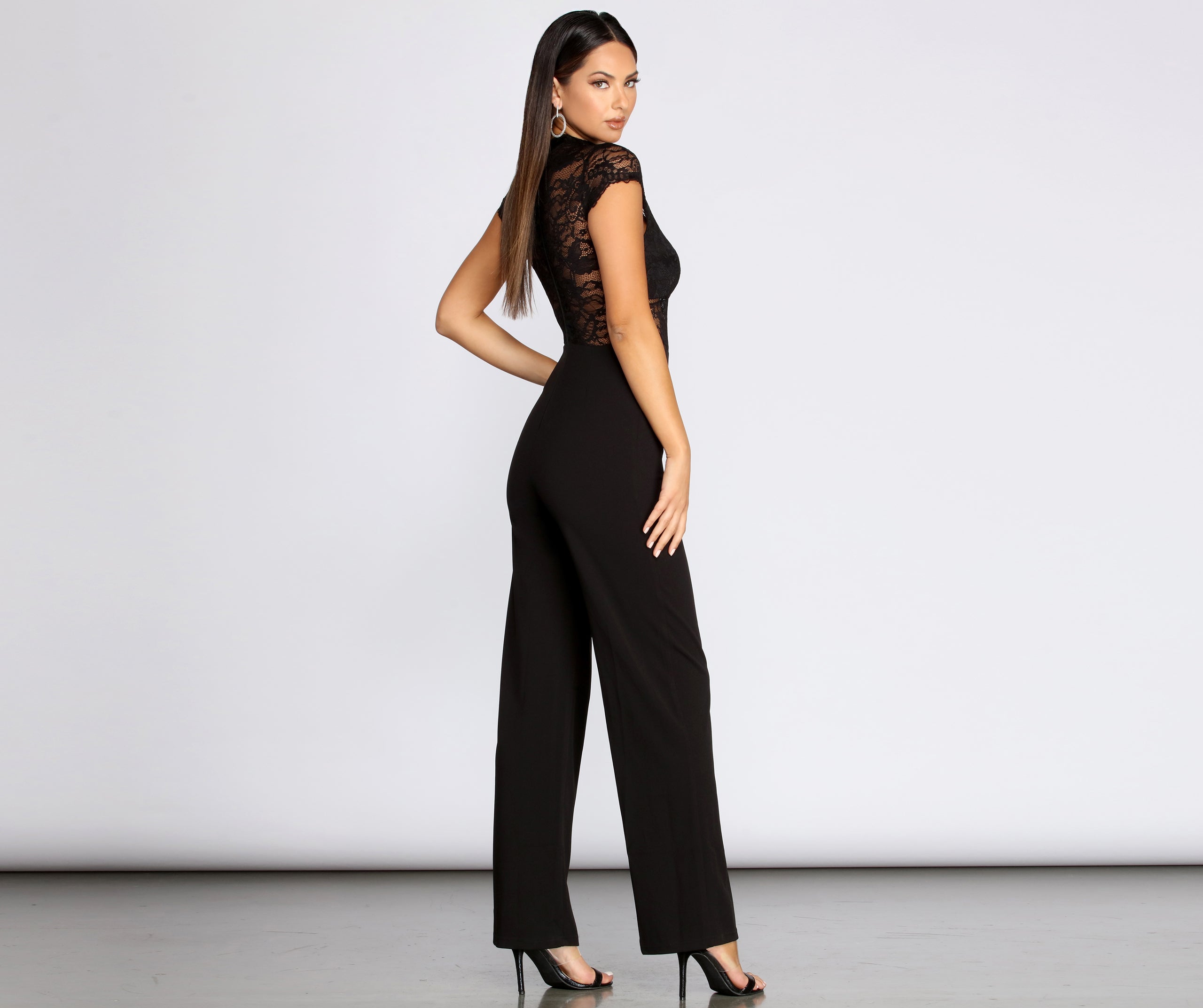 Loving In Lace Jumpsuit