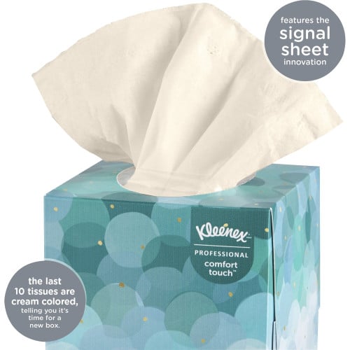 Kleenex Kimberly-Clark Facial Tissue With Boutique Pop-Up Box (21270)