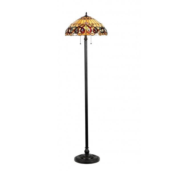  Style Victorian Design 2-light Bronze Floor Lamp