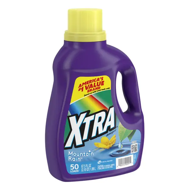 XTRA 67.5 Fl oz Mountain Rain Liquid Laundry Detergent