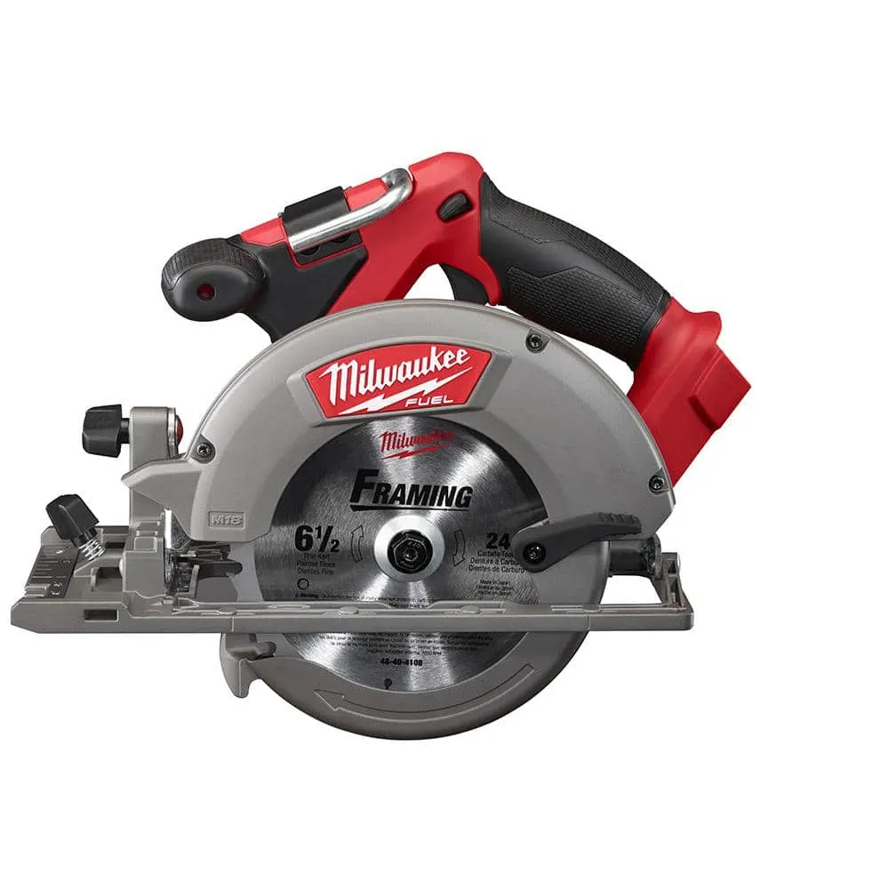 Milwaukee M18 FUEL 18V Lithium-Ion Brushless Cordless 6-1/2 in. Circular Saw (Tool-Only) 2730-20