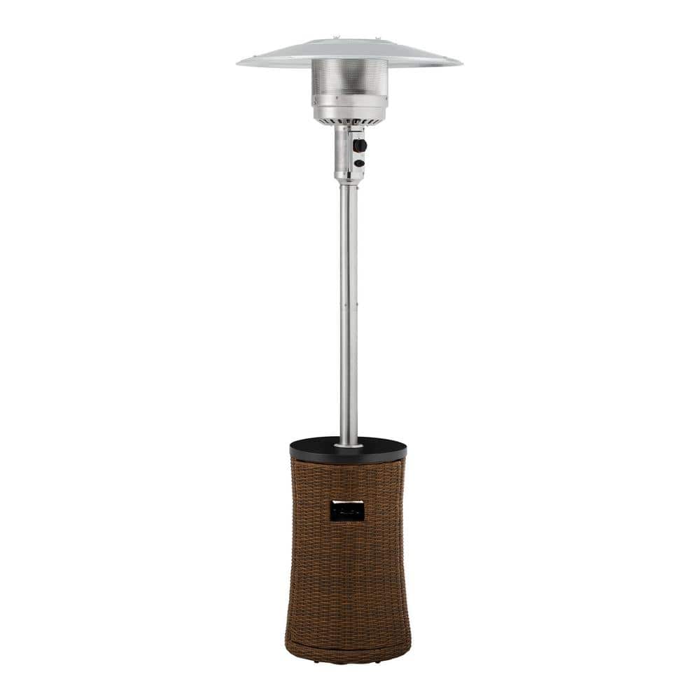 Home Decorators Collection Kettering 48,000 BTU Wicker Propane Gas Patio Heater FHGS80004