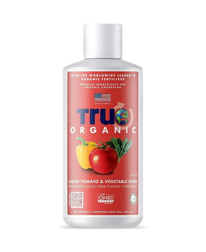 TRUE Organic Tomato and Vegetable Concentrate Liquid Plant Food， 16oz