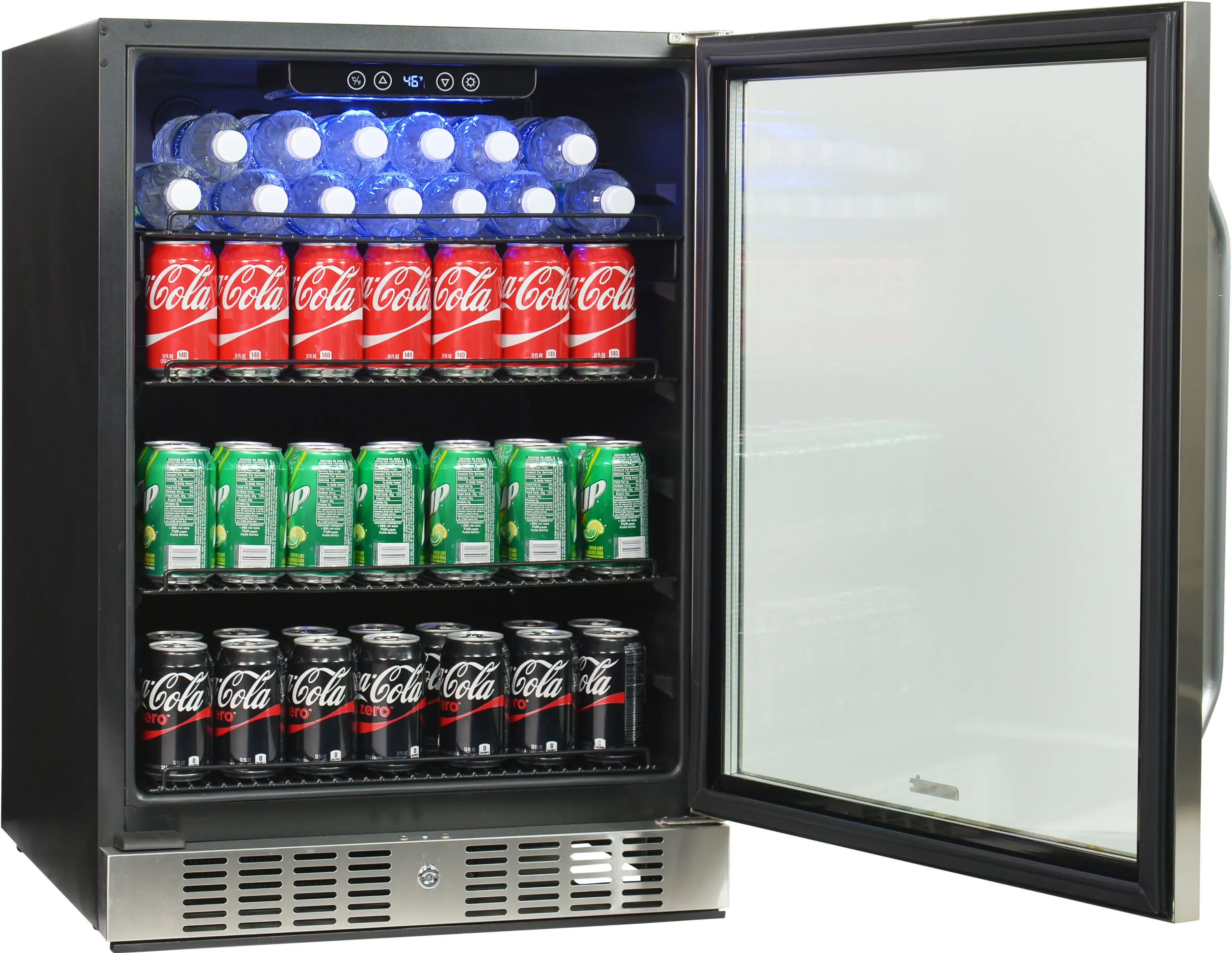 Stainless Steel 177 Can Beverage Cooler