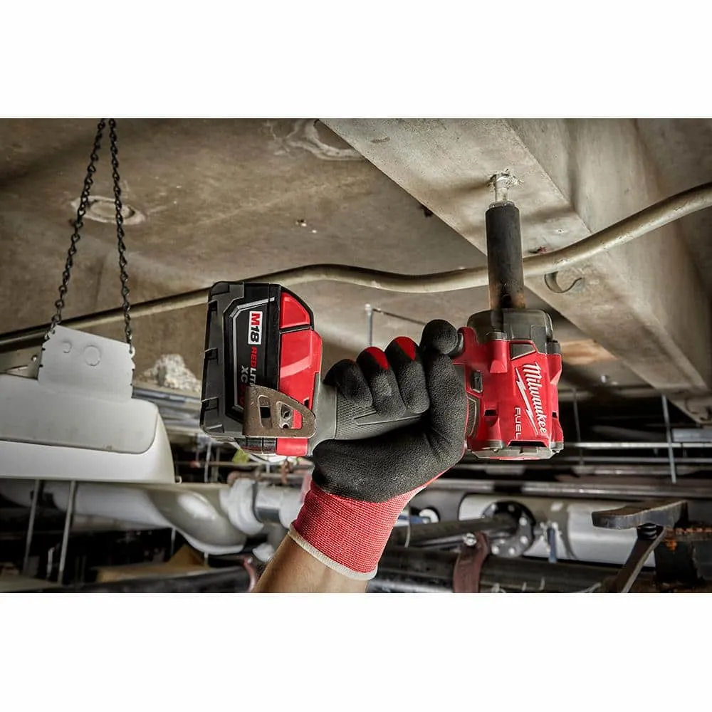 Milwaukee M18 FUEL GEN-3 18V Lithium-Ion Brushless Cordless 1/2 in. Compact Impact Wrench with Friction Ring (Tool-Only) 2855-20