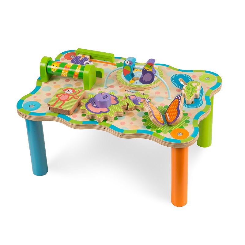 Melissa and Doug First Play Children's Jungle Wooden Activity Table