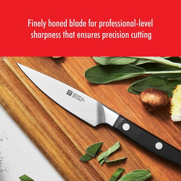 ZWILLING Pro 7-pc Self-Sharpening Knife Block Set - Black