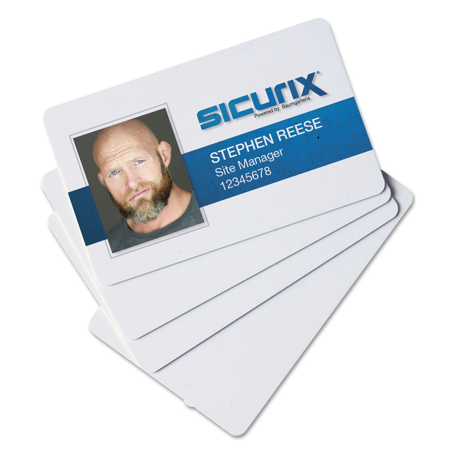 SICURIX Blank ID Card by SICURIXandreg; BAU80300