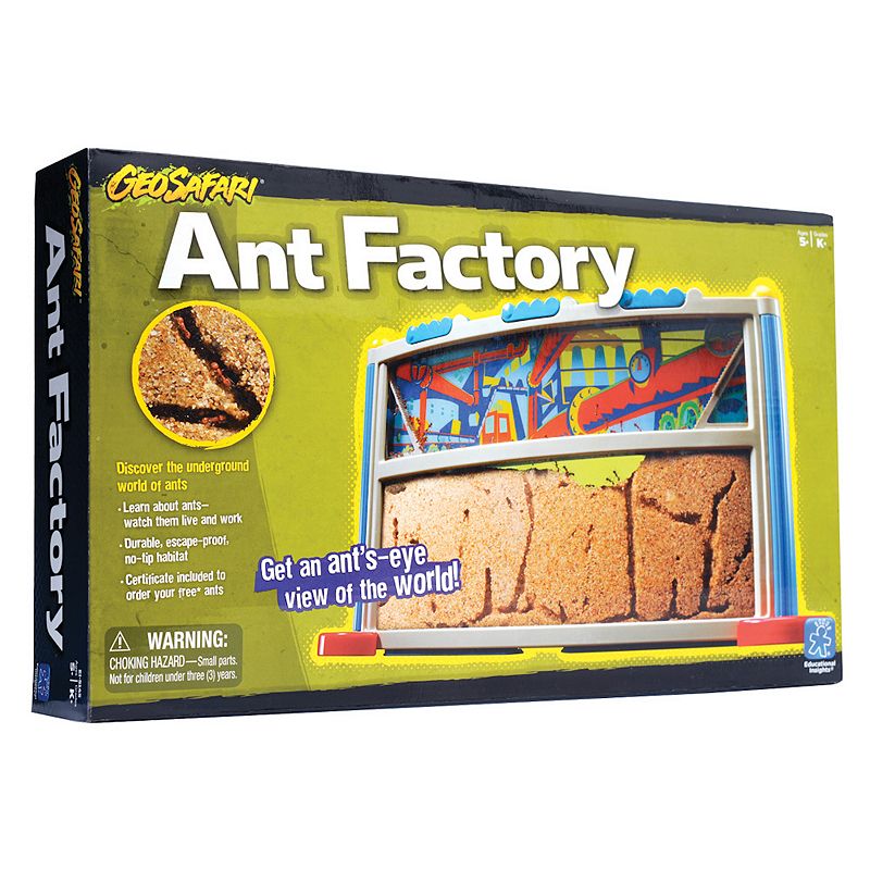 Educational Insights GeoSafari Ant Farm Factory