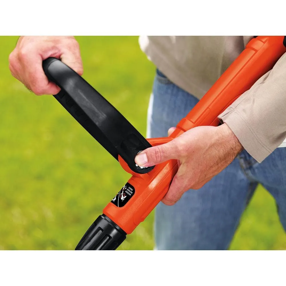BLACK+DECKER 20V MAX Cordless Battery Powered 2-in-1 String Trimmer & Lawn Edger Kit with (1) 2Ah Battery & Charger LST300