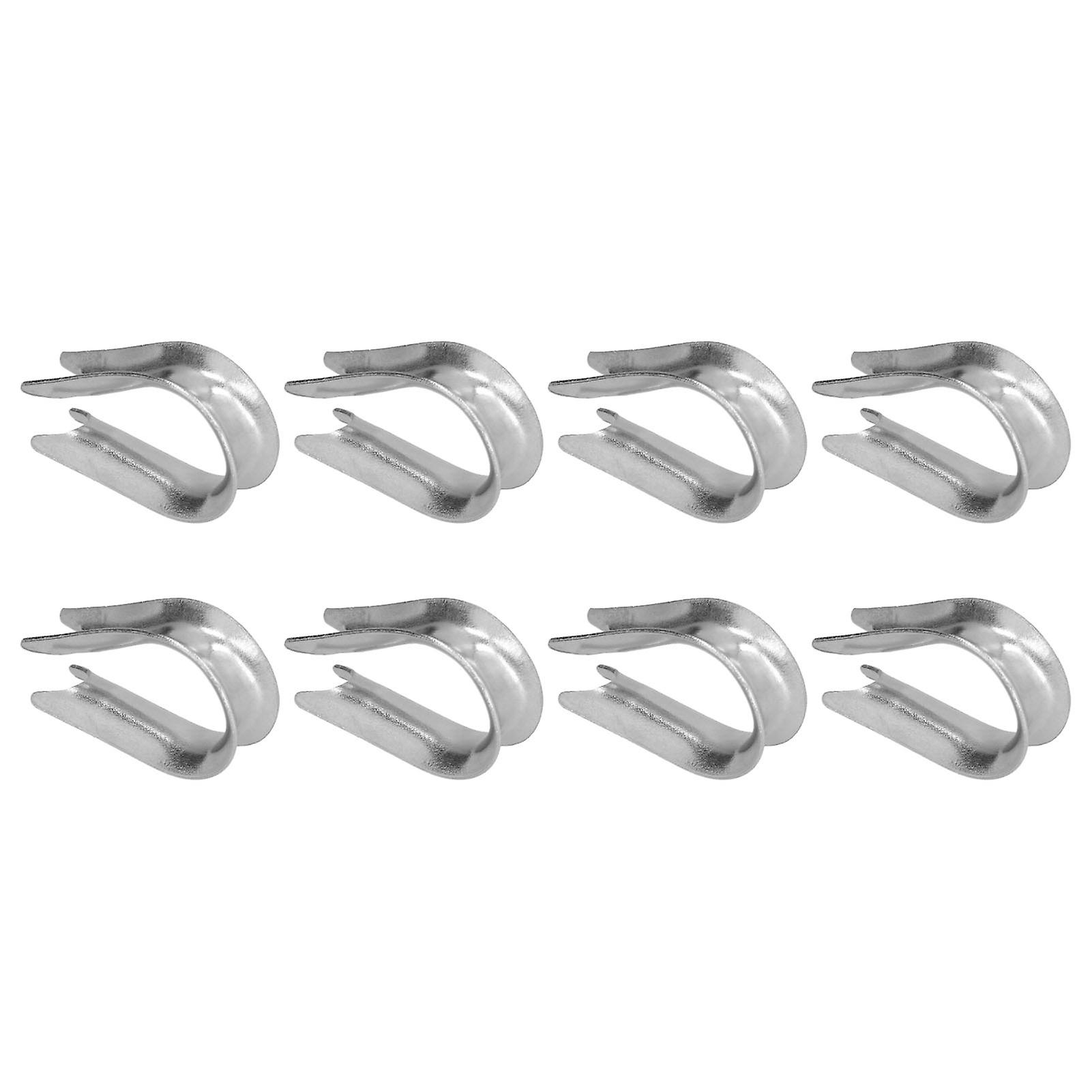 50pcs Wire Rope Thimble Stainless Steel Cable Rigging Tools For Shipbuilding Industry(m1010mm )