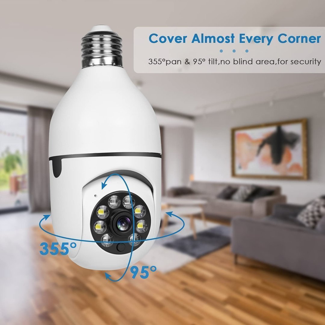 🔥SUMMER HOT SALE - 49% OFF🔥Wireless Wifi Light Bulb Camera Security Camera