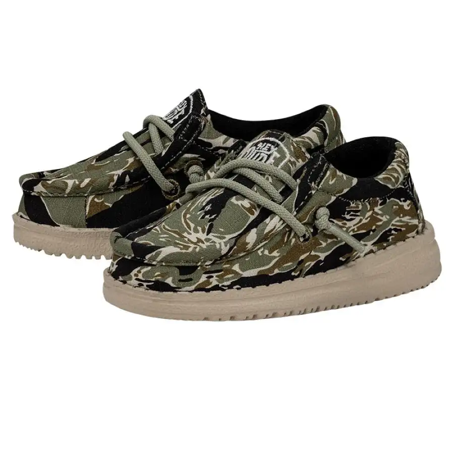 Wally Toddler Camouflage - Tiger Stripe Camo