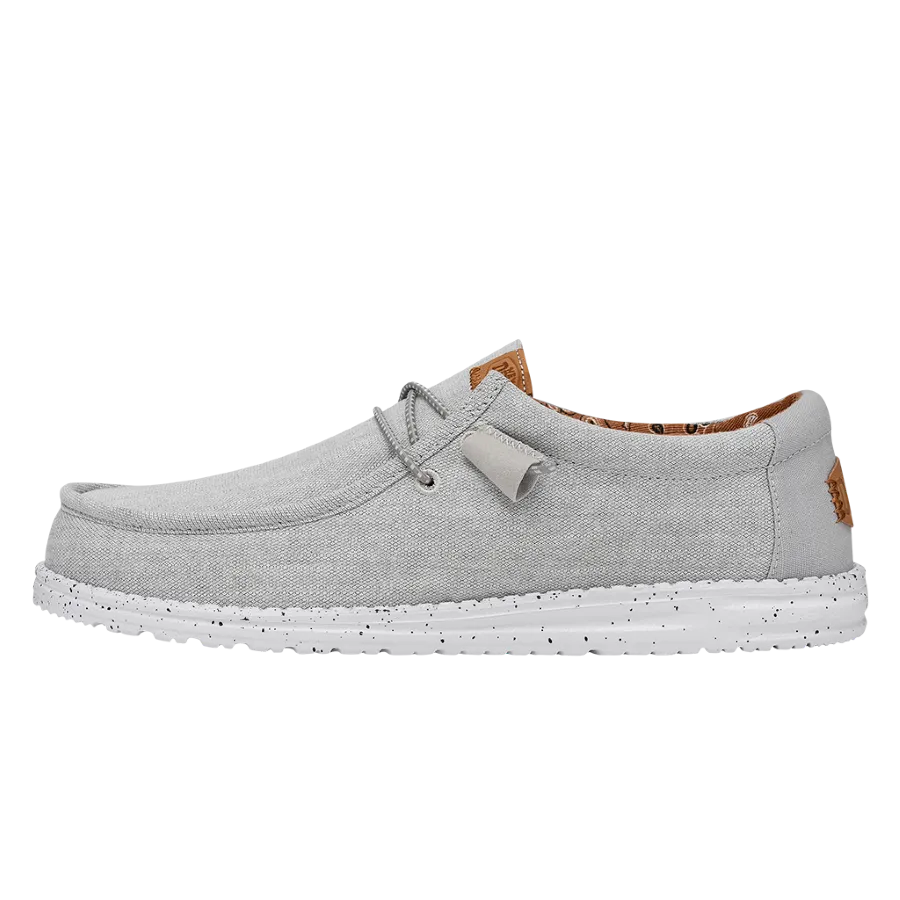 Wally Washed Canvas - Light Grey
