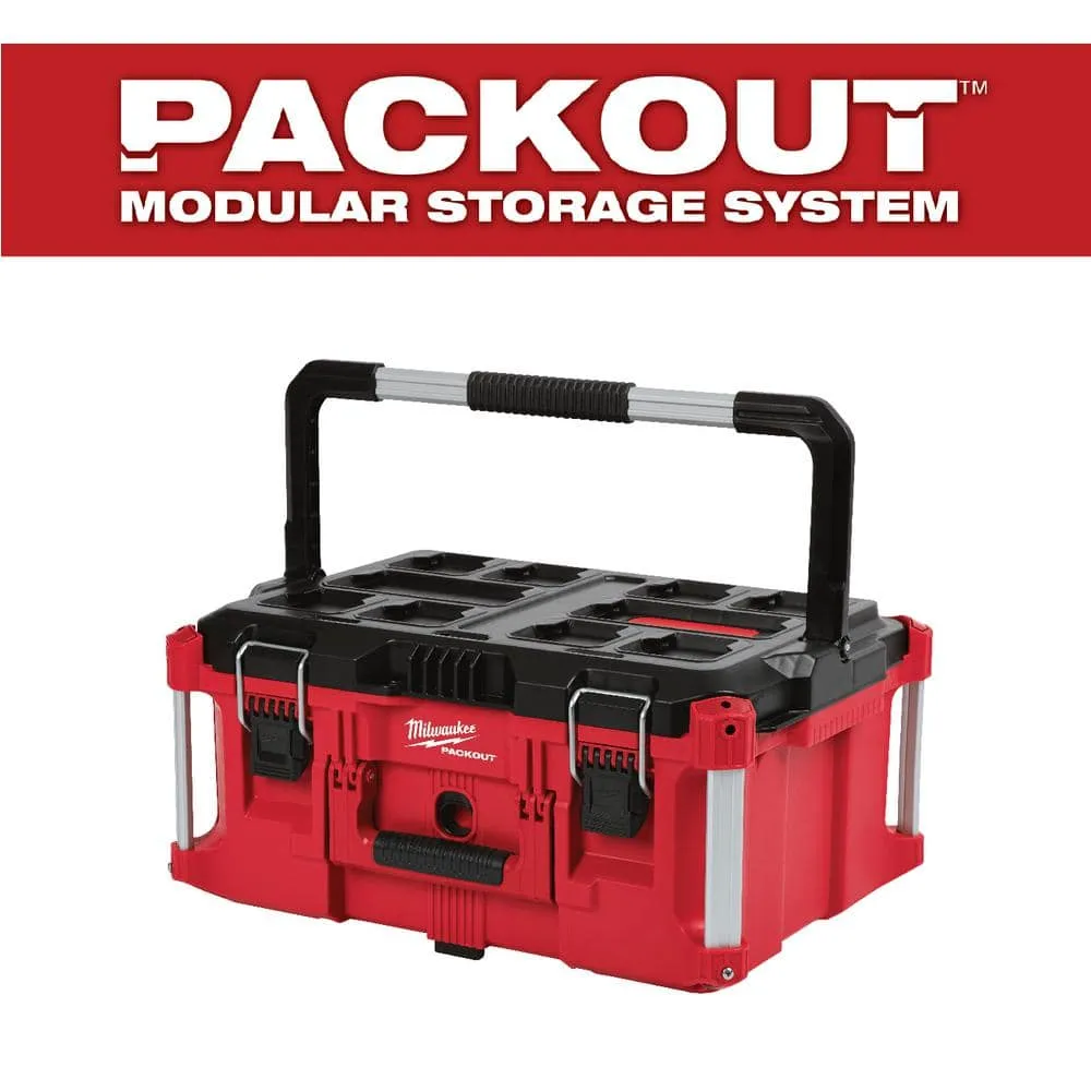 Milwaukee PACKOUT 22 in. Large Portable Tool Box Fits Modular Storage System 48-22-8425
