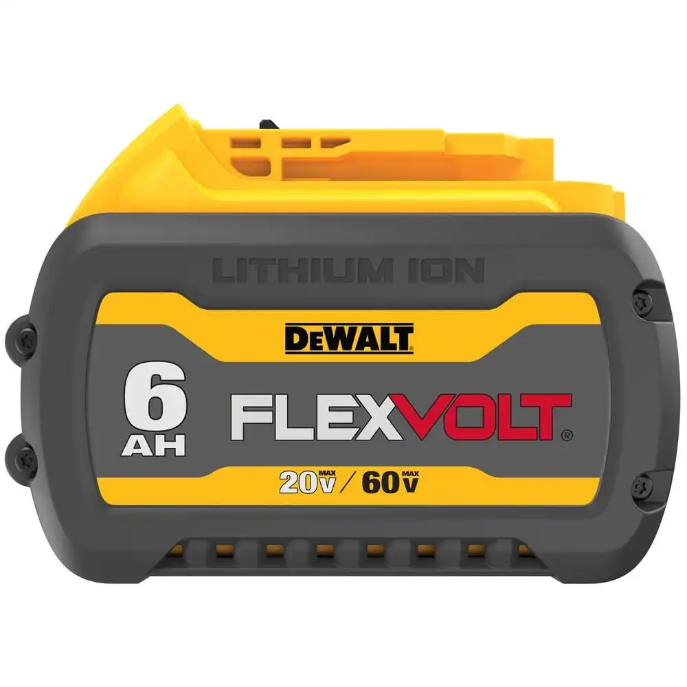DEWALT FLEXVOLT 20V/60V MAX Lithium-Ion 6.0Ah Battery Pack DCB606