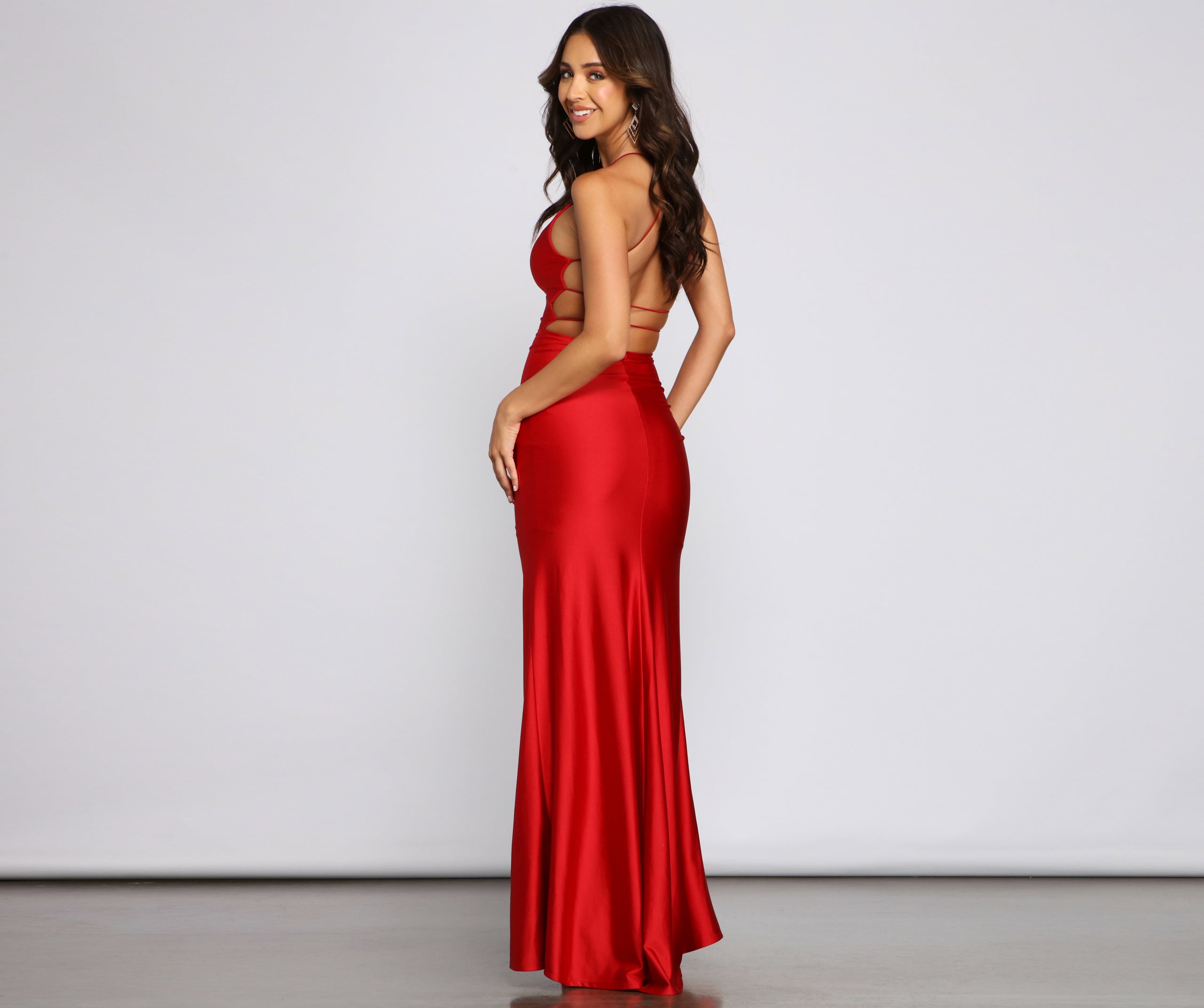 Whitney Formal High-Slit Mermaid Dress