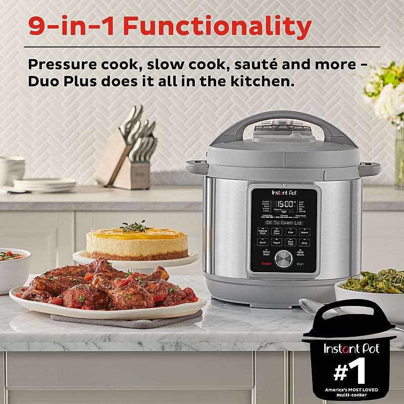 Instant Pot Duo Plus 8-qt. Multi-Use Pressure Cooker