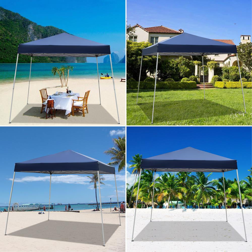 Zimtown 6.5' x 6.5' Pop Up Canopy Tent Instant Practical Waterproof Folding Tent with Carry Bag