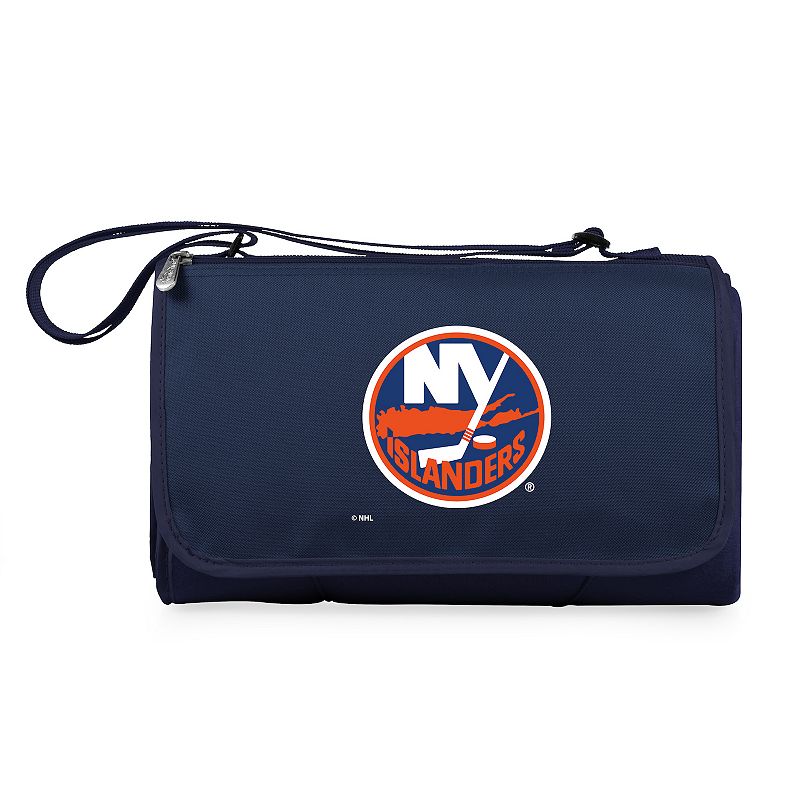 Picnic Time New York Islanders Outdoor Picnic Blanket and Tote